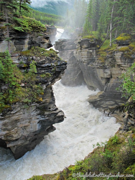 Athabasca Falls Icefields Parkway Canada