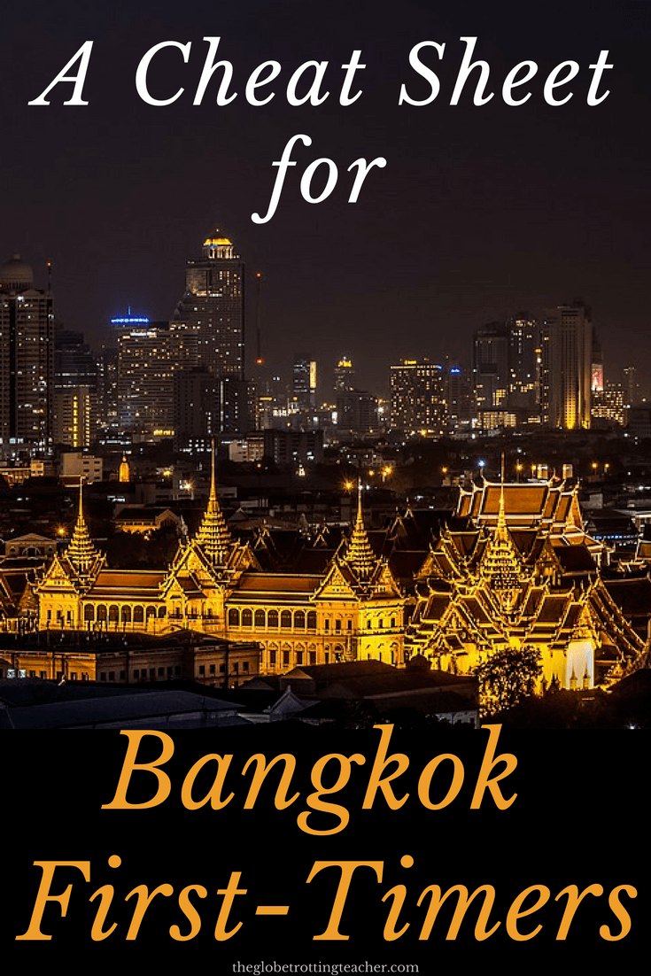 A Cheat Sheet For Bangkok First Timers- Planning a trip to Thailand? Bangkok is a can't miss on a trip to Thailand and Southeast Asia. This guide has the tips and advice you need to plan your Bangkok itinerary and manage this amazing city! #travel #Thailand #Asia #SEAsia #Bangkok #bucketlist #bucketlisttravel #bangkokguide #bangkoktrip #bangkokitinerary