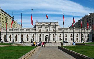 La Moneda Presidential Palace Santiago Chile