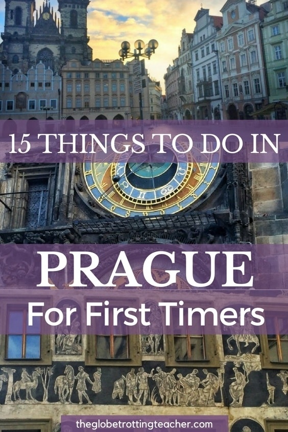 Planning to travel to Prague? Here are 15 Things to Do in Prague For First-Timers + a FREE Cheat Sheet to take with you on your Prague trip! | #Prague #CzechRepublic #Travel #bucketlist #wanderlust #EasternEurope #europe #europetravel #europeantravels