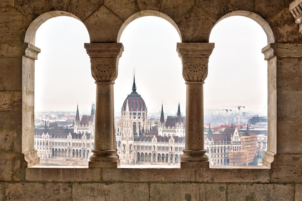 View on Parliament form Fisherman's Bastion, Budapest