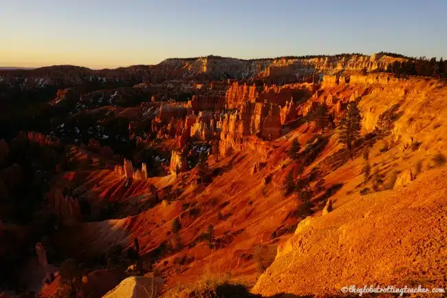 Bryce Canyon National Park Sunrise