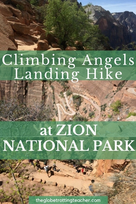 Climbing Angels Landing Hike at Zion National Park