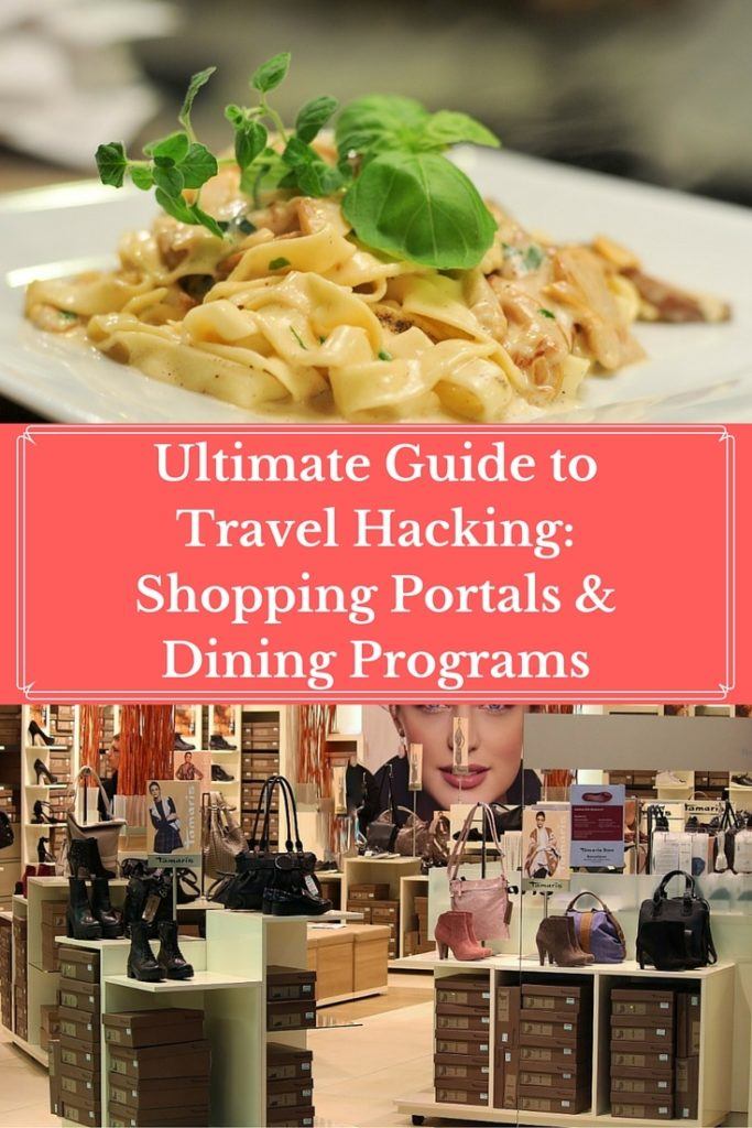 Ultimate Guide to Travel Hacking- Shopping Portals & Dining Programs