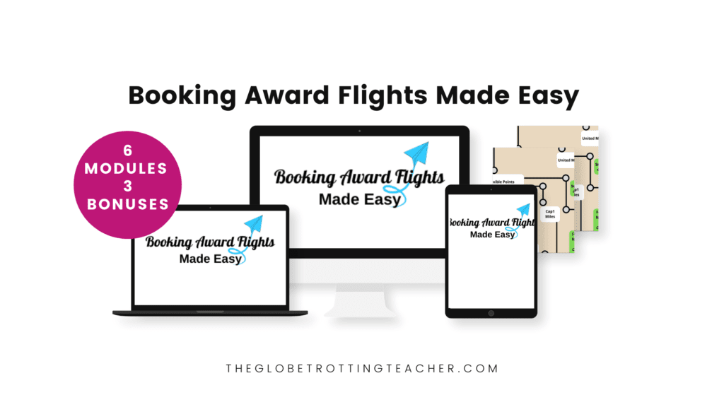 Booking Award Flights Mock Up