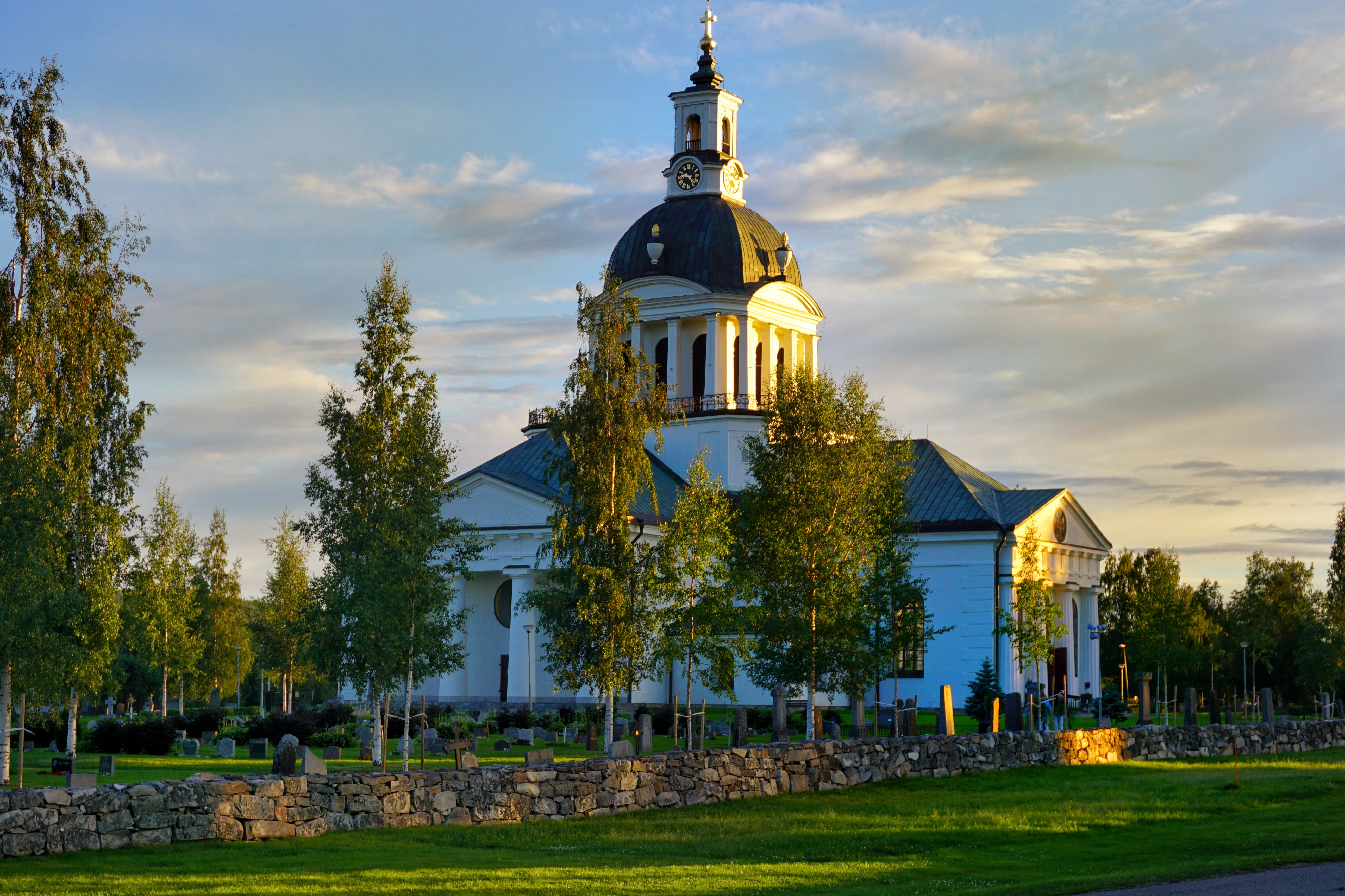 Skelleftea Swedish Lapland Country Church