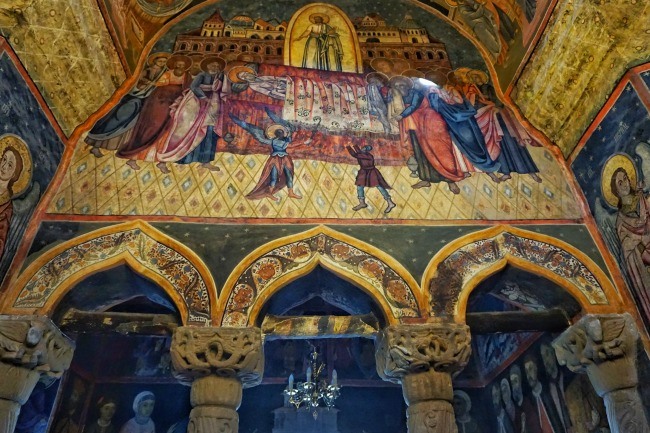 Sinaia Monastery Mural Romania