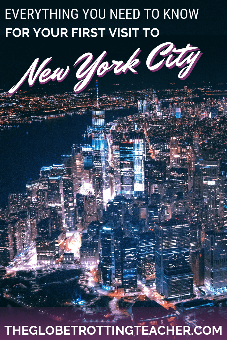 Planning New York City Travel? This is a complete NYC guide with itinerary tips, things to do, where to stay, & more + A FREE NYC Cheat Sheet to take with you on your trip! #NYC #Travel #NewYorkCity
