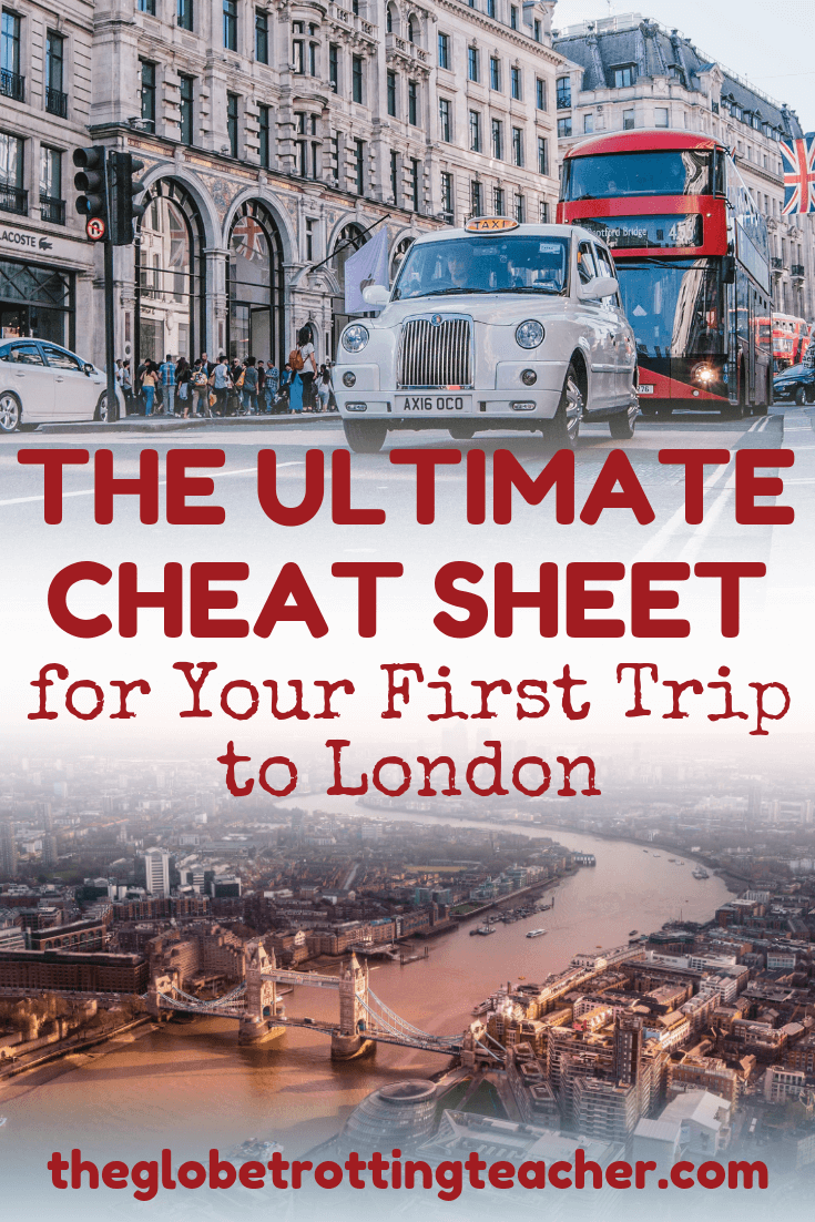 Planning to Travel to London? This is a complete London Guide with itinerary ideas and tips, things to do, hotel suggestions, and more + Get a FREE London Cheat Sheet to take with you on your trip! | #London #UK #Travel #Bucketlist #Europe