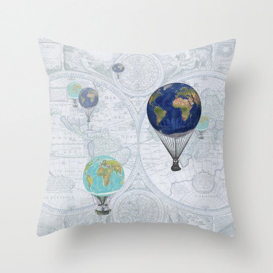etsy-hot-air-balloon-globe-pillow-ArtfullyFeathered