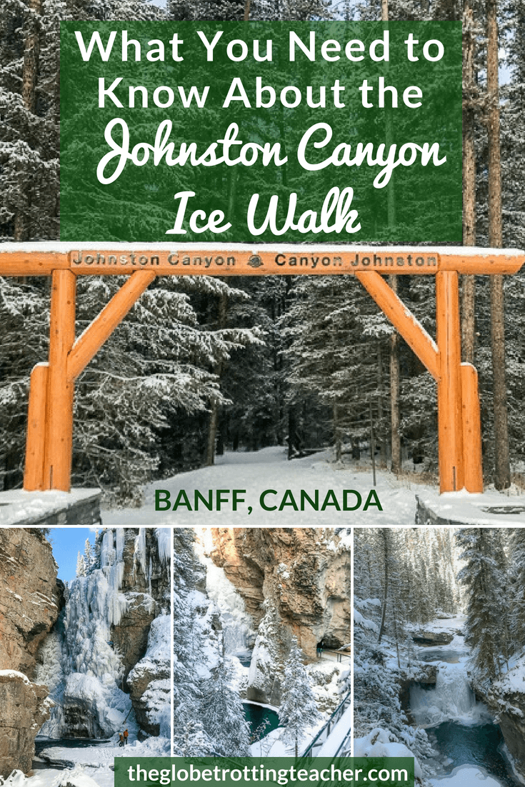 Johnston Canyon Ice Walk