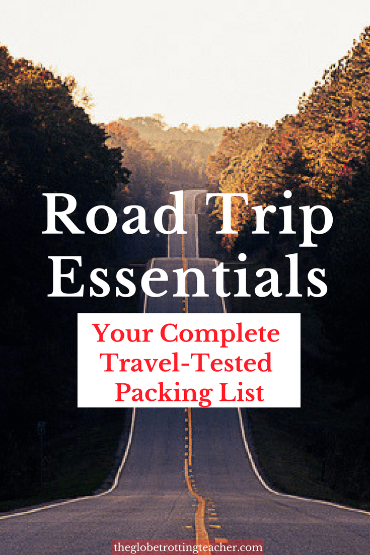 Road Trip Packing List