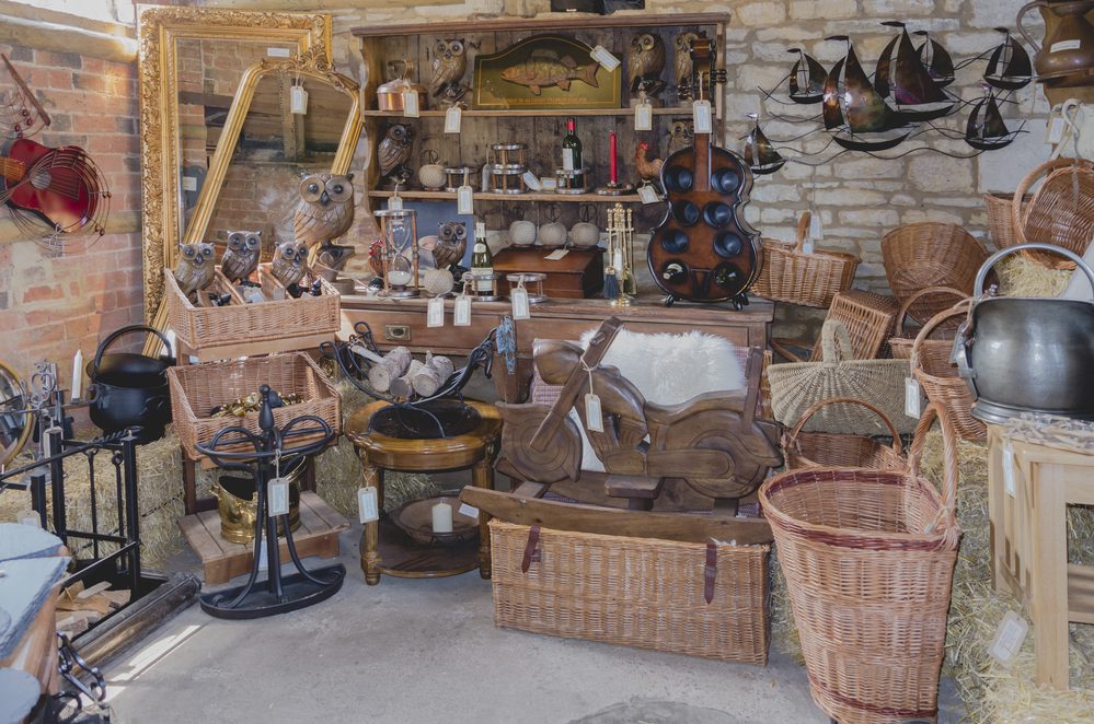 antiques, memorabilia and bric-a-brac, lower slaughter, cotswolds, uk