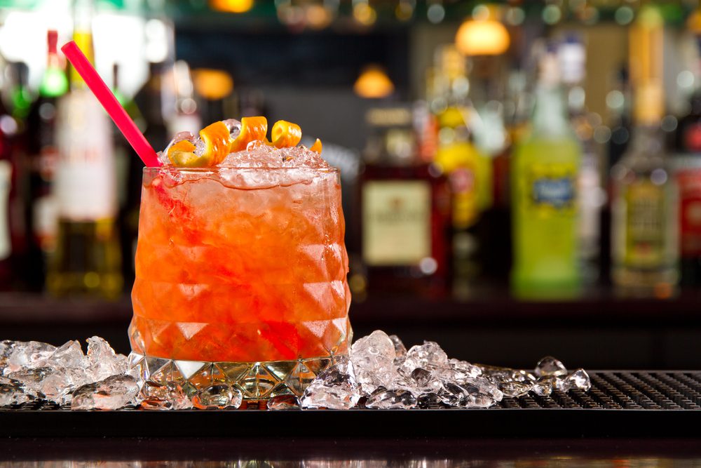 San Juan Rum cocktail