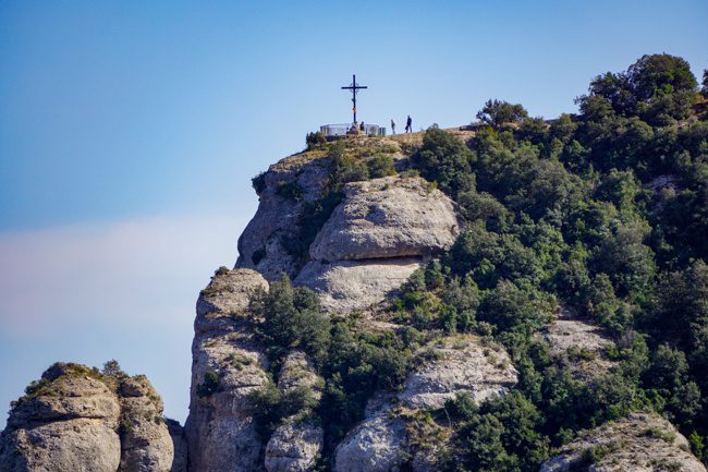 Montserrat Sant Miqeul Cross