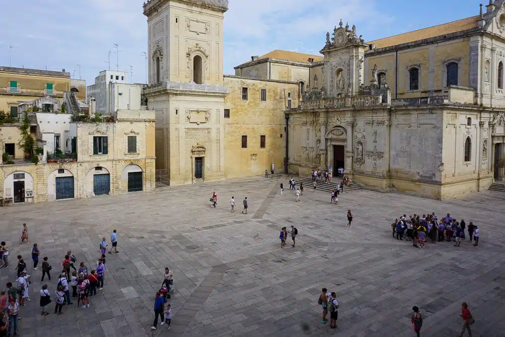 Lecce Italy Piazza del duomo