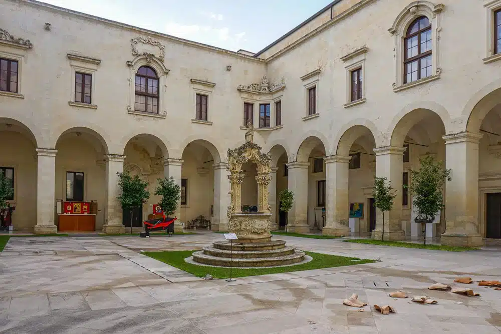 Lecce Italy Cloister