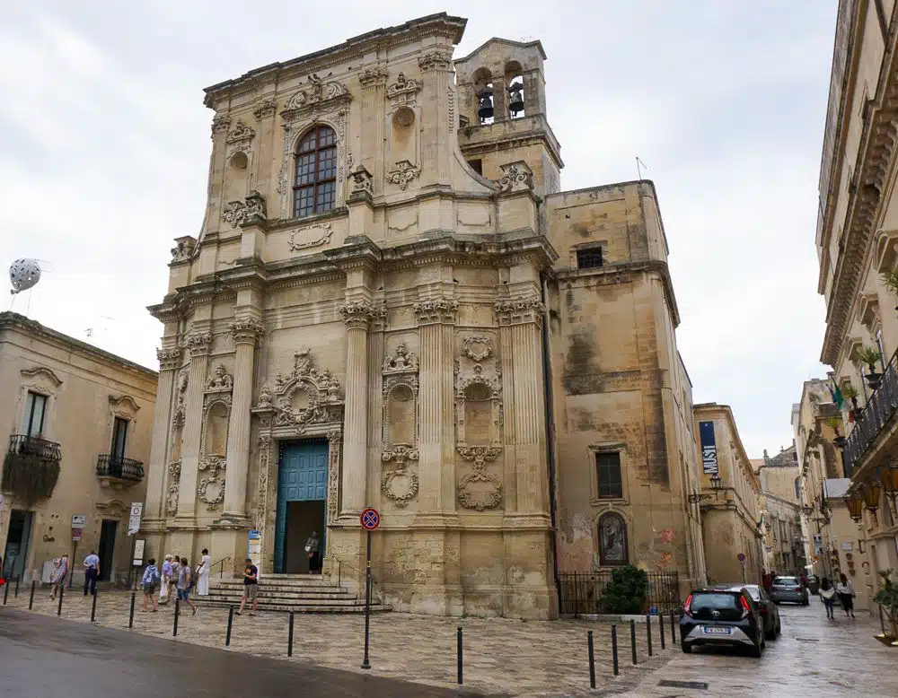 Lecce Italy Church Trail