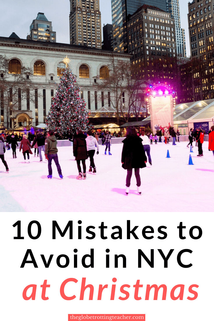 10 Mistakes to Avoid in NYC at Christmas