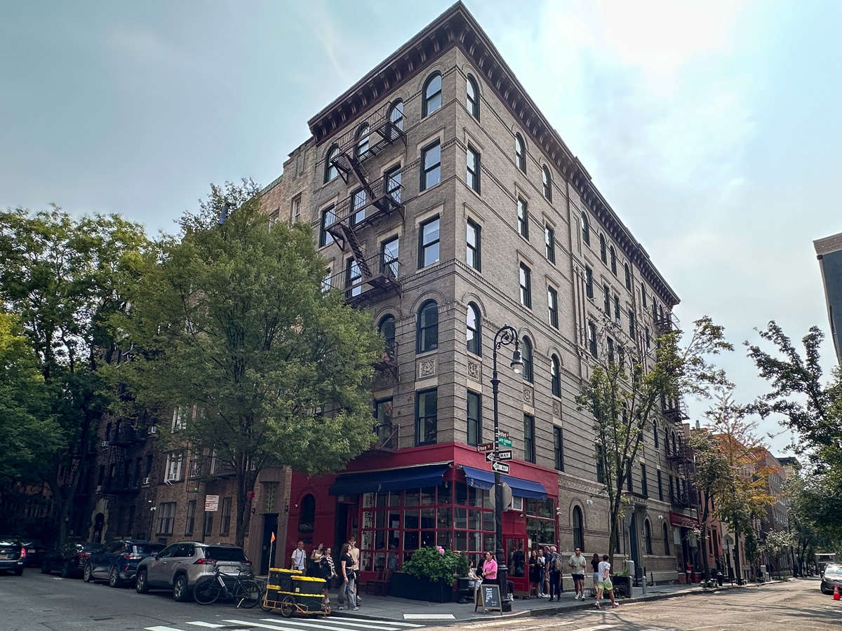 Friend's Apartment Building NYC