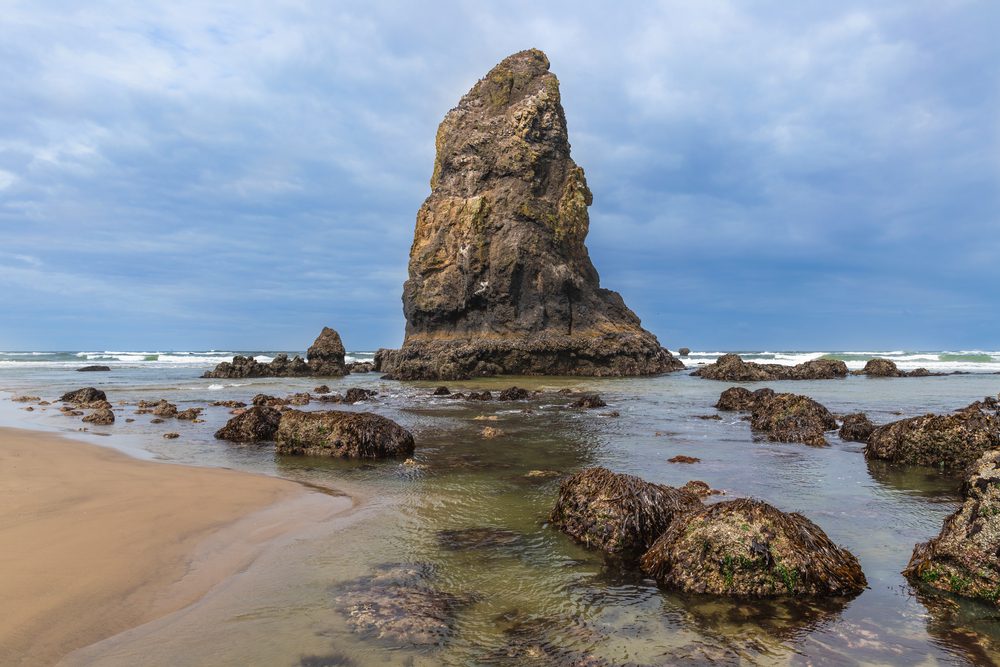 Oregon Coast Cannon Beach Needles Rock