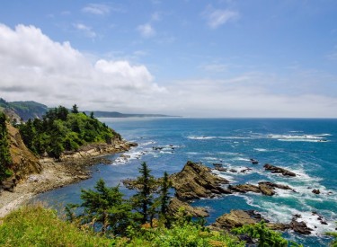 Oregon Coast Scenic View