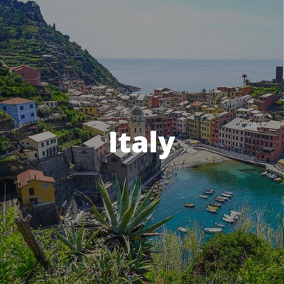 Italy Destination Page