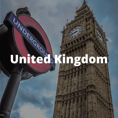 United Kingdom Destination Page
