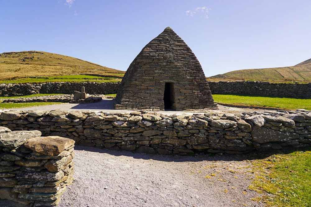 Dingle Ireland Gallus Oratory Green Hills