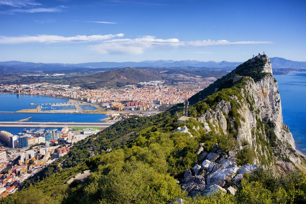 Rock of Gibraltar in southern part of Iberian Peninsula: A perfect day trip from Malaga Spain