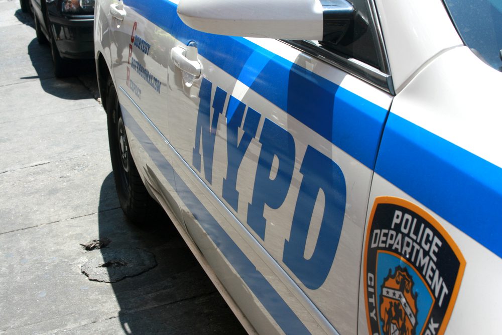 A NYPD police car