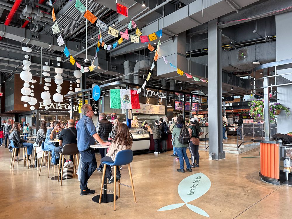 Inside Market 57 Food Hall Chelsea New York City