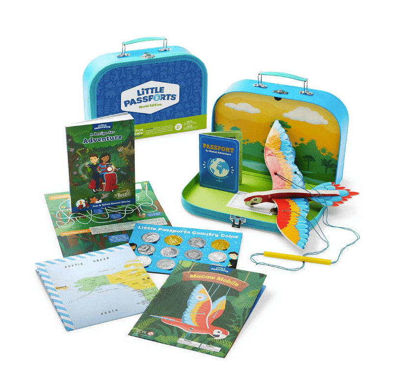Little Passports World Edition Subscription Box for travelers with families