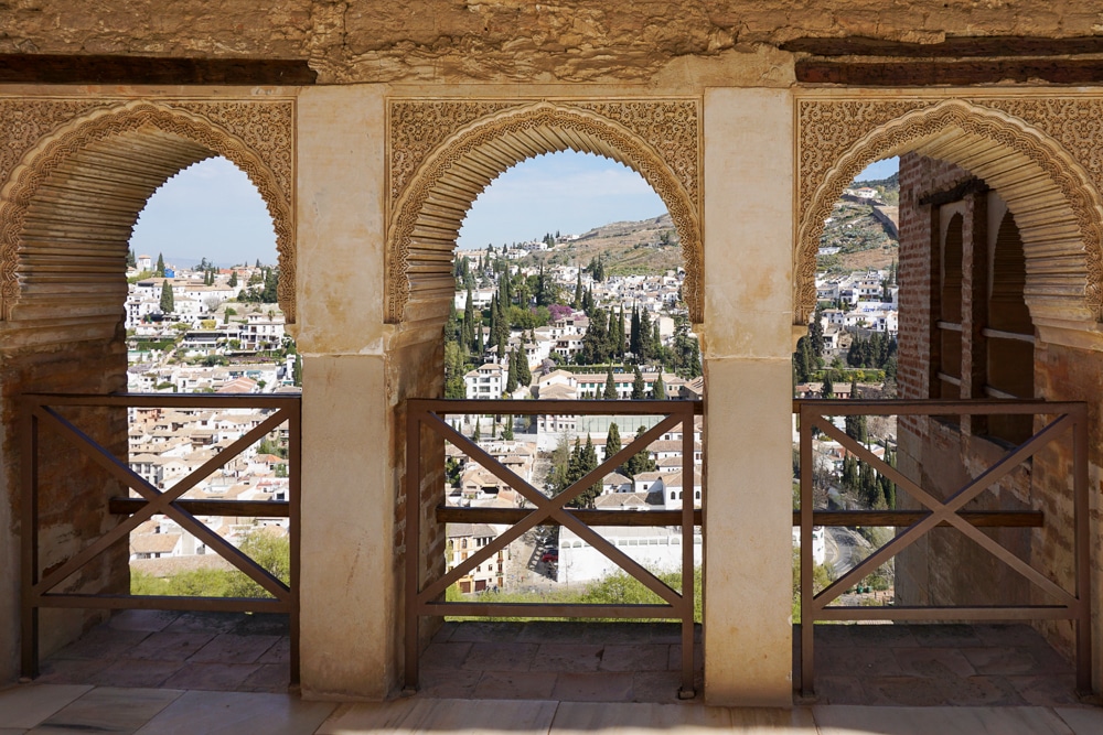 Alhambra in Granada Spain
