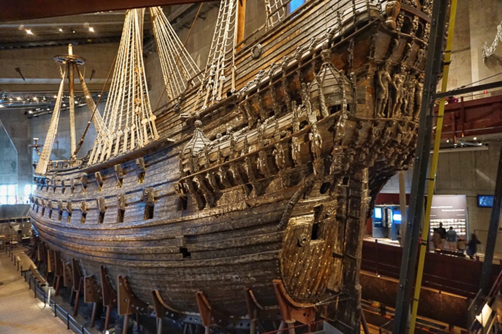 Vasa Ship in Stockholm Sweden