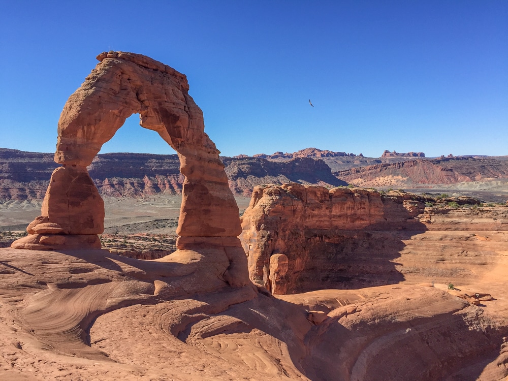 Delicate Arch at Arches National Park in Utah