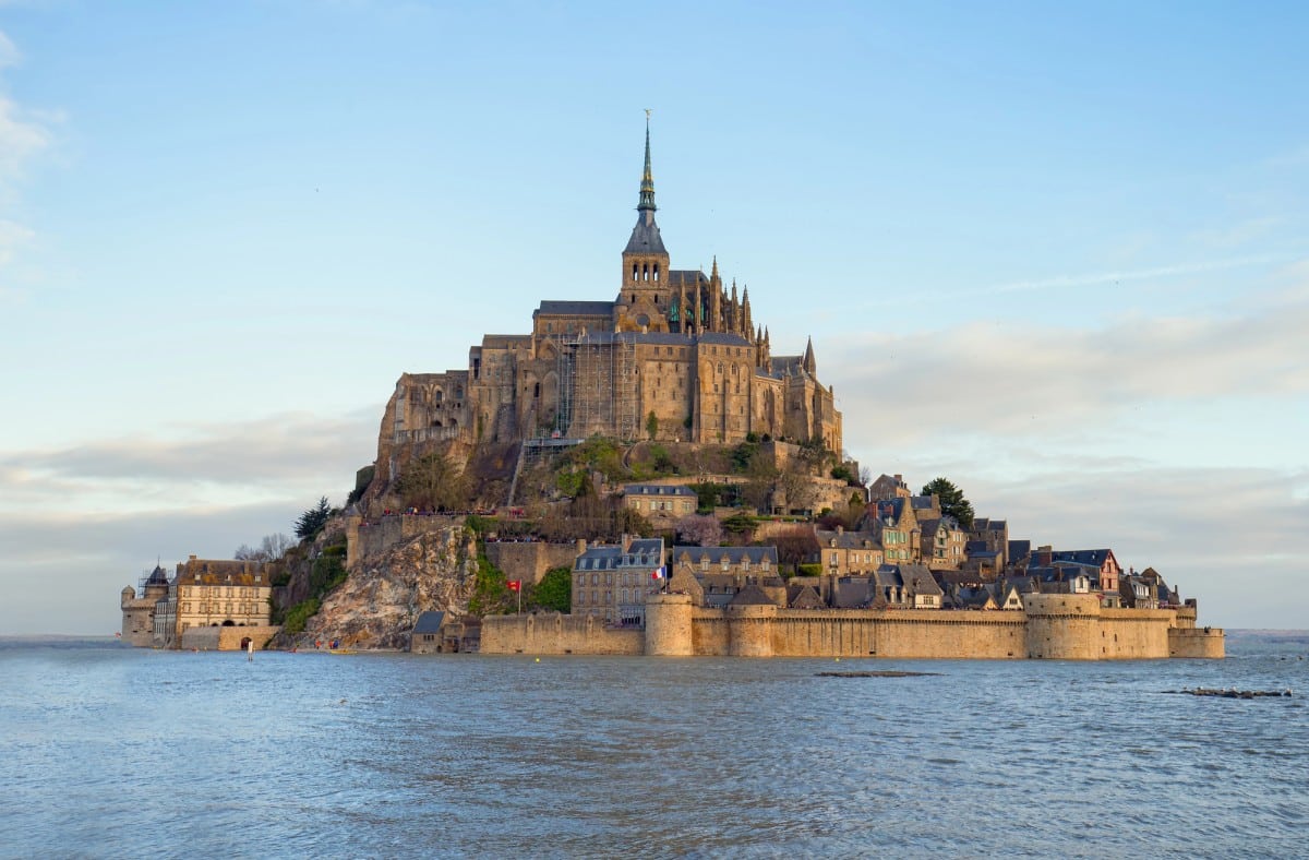 Mont Saint Michel in France